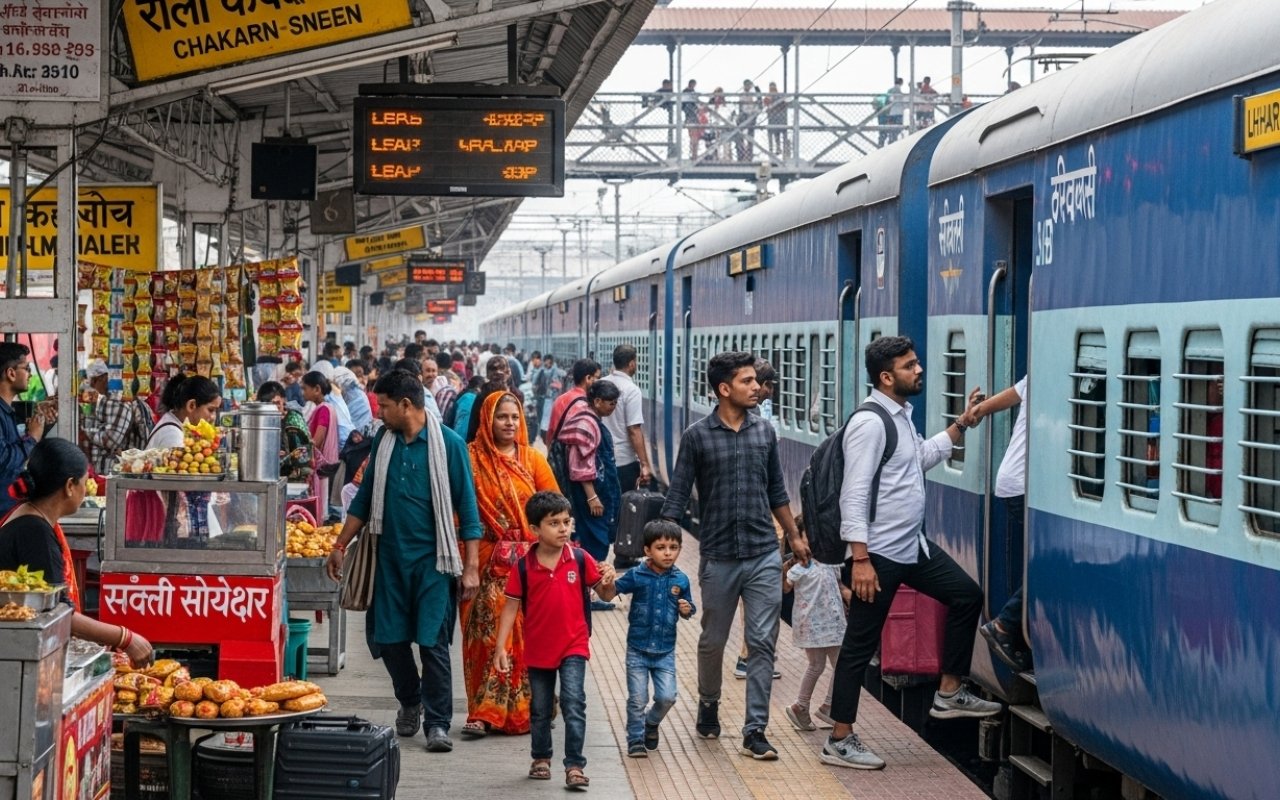 1 जुलाई से रेल किराये में वृद्धि