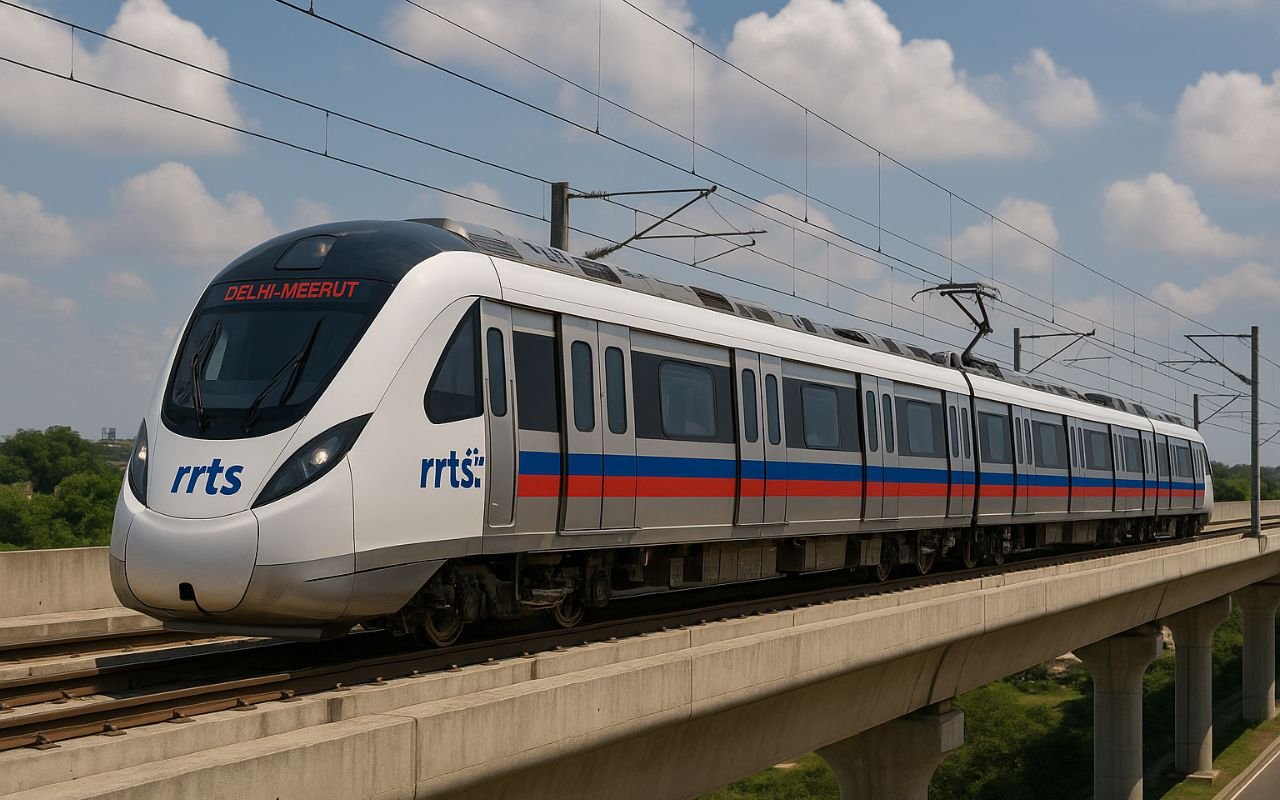 दिल्ली-मेरठ RRTS ने भरी 160 किमीघंटा की रफ्तार